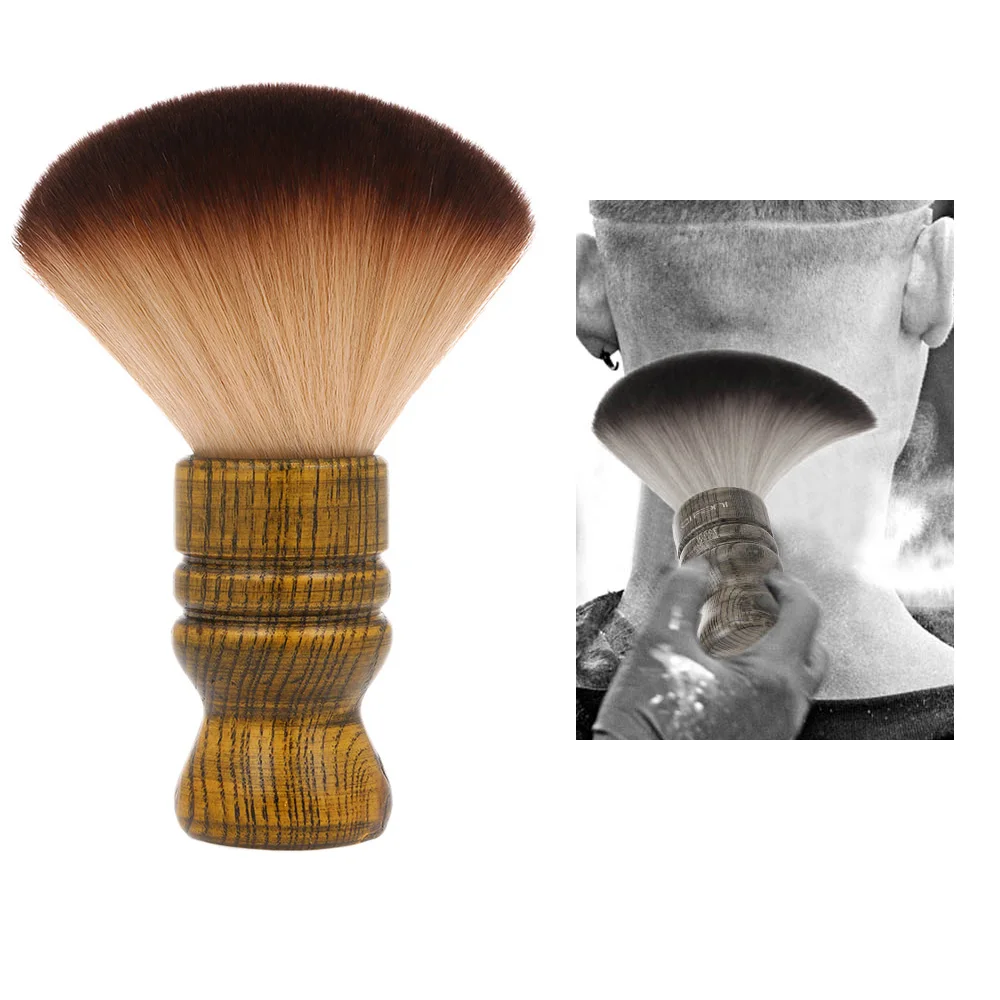 Профессиональная щетка для чистки волос, щетка для макияжа, щетка для чистки волос на шее, щетка для ухода за волосами, щетка для бритья, инструмент для чистки бороды