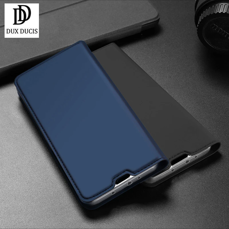 Чехол для Xiaomi Mi 10t Pro Dux Ducis Skin Магнитный кожаный + мягкий чехол-книжка из ТПУ