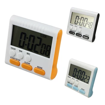 

Digital egg timer / kitchen timer with loud alarm, up and down function, netic stand