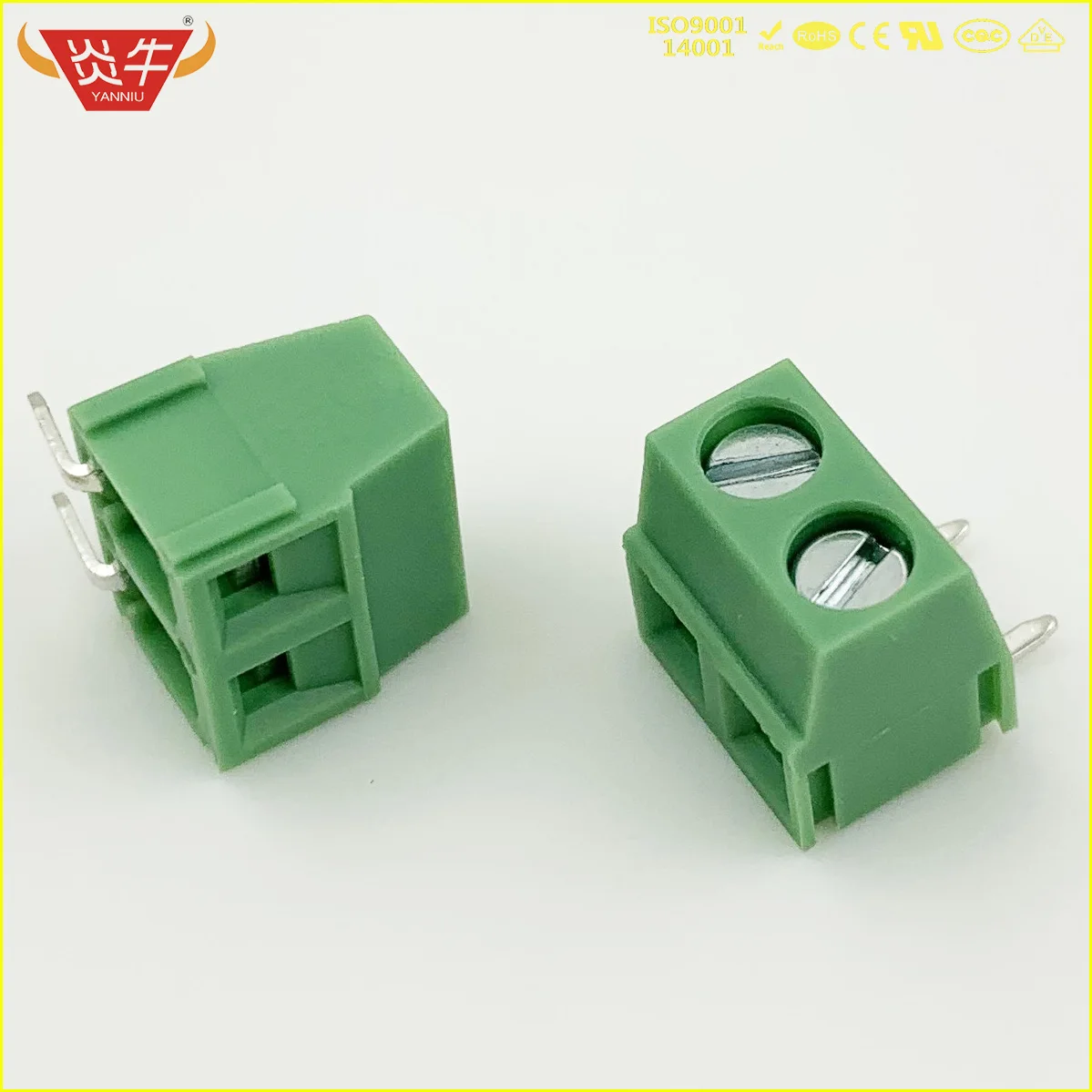 KF127R 5,08 2P 3P PCB разъем универсальный винтовой клеммный блок DG127R 5,08 мм 2PIN 3PIN MKDSN 1,5 PHOENIX контакт DEGSON KEFA