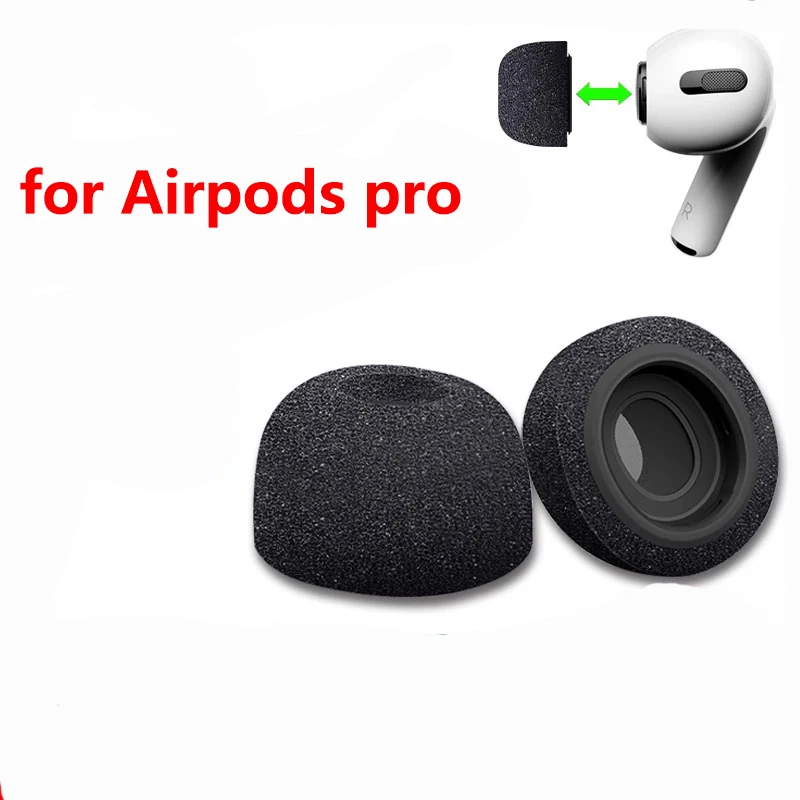Сменные амбушюры с пеной памяти для Airpods Pro и ушные крючки Pro|Аксессуары наушников|