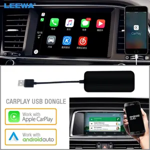 Adaptador de CarPlay inalámbrico para IOS y Android, adaptador de cable a  inalámbrico, Dongle automático, BT5.0, WiFi 2,4G y 5G con USB C,  convertidor OTG - AliExpress