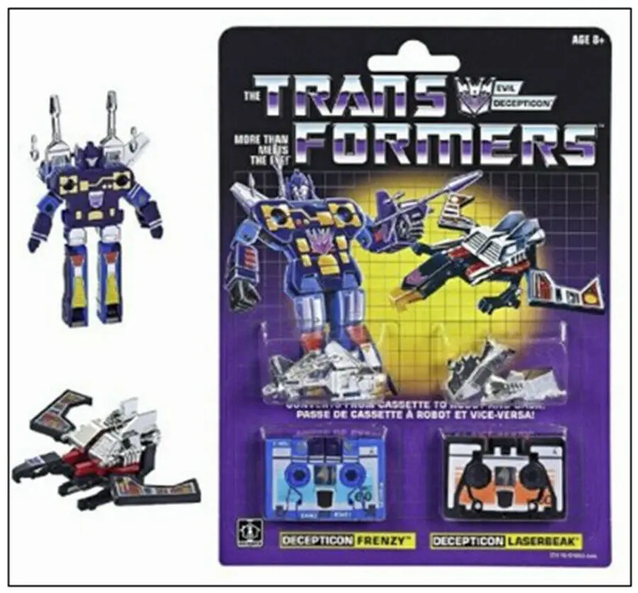 

Transformetion Toy G1 Frenzy & Laserbeak 2019 Reissue New instock