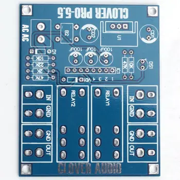 

Dual OMRON Relay 7812+UPC1237 Speaker Protection Board Kit for HIFI DIY AC 12-24