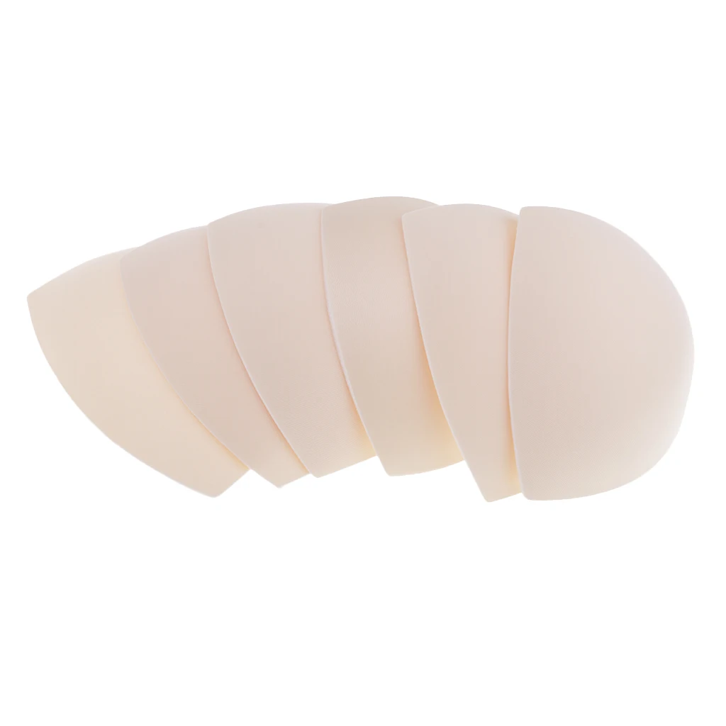 3 Pairs Removeable Triangle Smart Bra Pads Insert For Bikinis Top Swimsuit Women Swimwear Sports Nipple Cover 2019 biquini