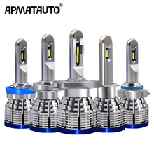 2x светодиодный H4 H7 H8 H9 H11 H1 9600LM 6000 К Автомобильный светодиодный головной светильник s Противотуманные огни 9005 HB3 9006 HB4 H10 9012(HIR2) Противотуманные Фары Светильник лампы 12 v-24 v