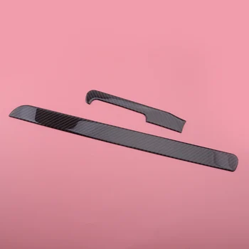 

Front Black Carbon Fiber Dashboard Center Console Trim Sticker Trim Decor Fit for VW Golf 6 GTI 2008 2009 2010 2011 2012 LHD