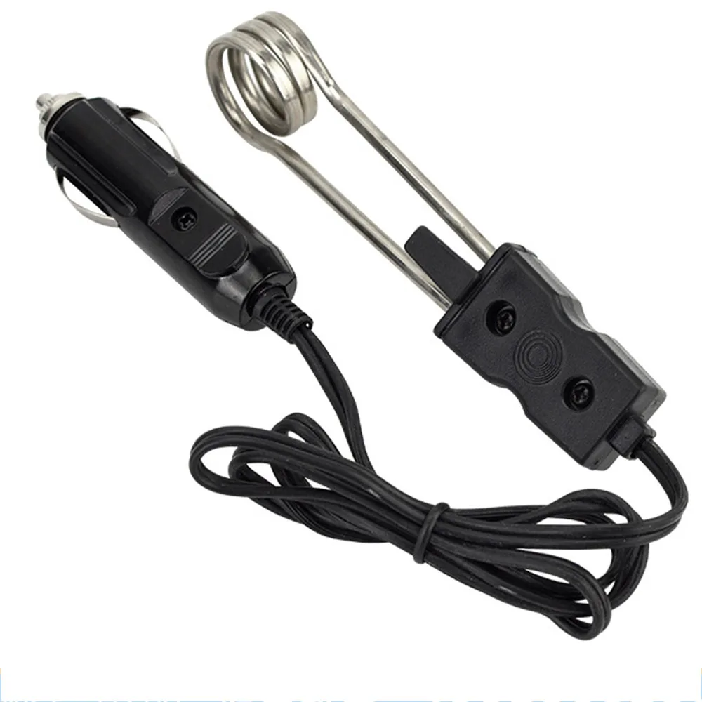 Car Water Heater Socket 12V/24V Portable Electric for Camping Picnic Mini  Boiler Hot Water Coffee Travel Use Car Accessories