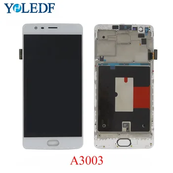 

FHD 5.5" Ekran For Oneplus 3T A3010 A3000 LCD Display Touch Screen 1+3 Assembly For One plus 3 A3003 three Replacement part