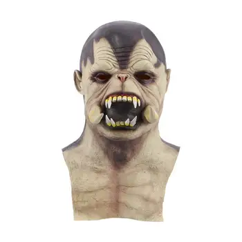 

1pc Head Mask Creative Portable Scary High Quality Durable Horror Mask Halloween Headgear Mask Devil Mask for Festival Party Bar