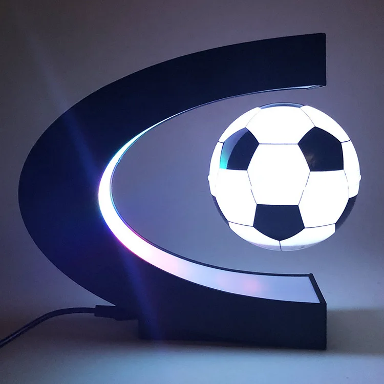 

Maglev 3-inch football luminous globe creative gift home practical furnishings new unique craft gifts
