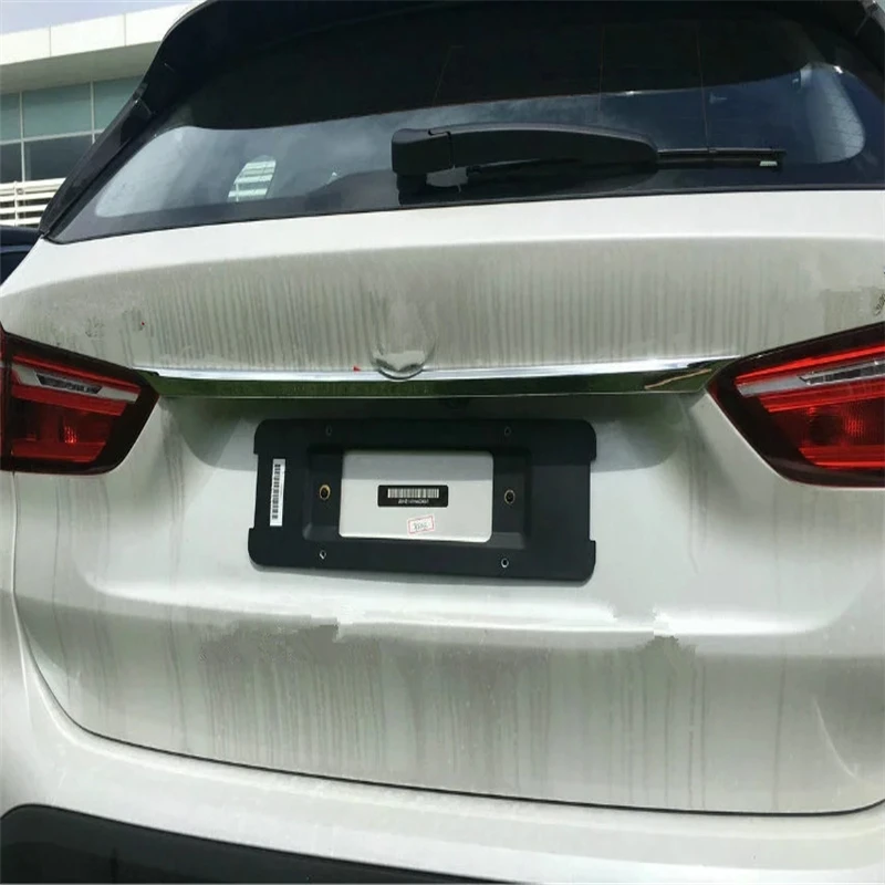 WELKINRY Автомобильная Обложка для BMW X1 2016 2017 2018 2019 2020 ABS Хромированная задняя дверь