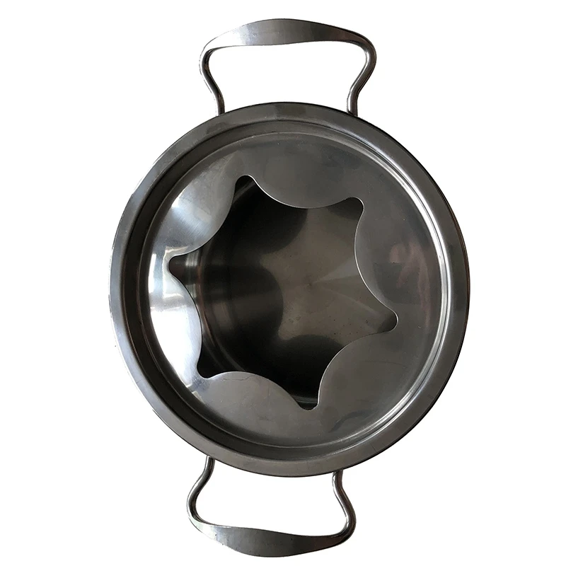 

Multifunctional Stainless Steel Ice Cream Chocolate Cheese Hot Pot Furnace Hot Pot Set Kitchen Accessories