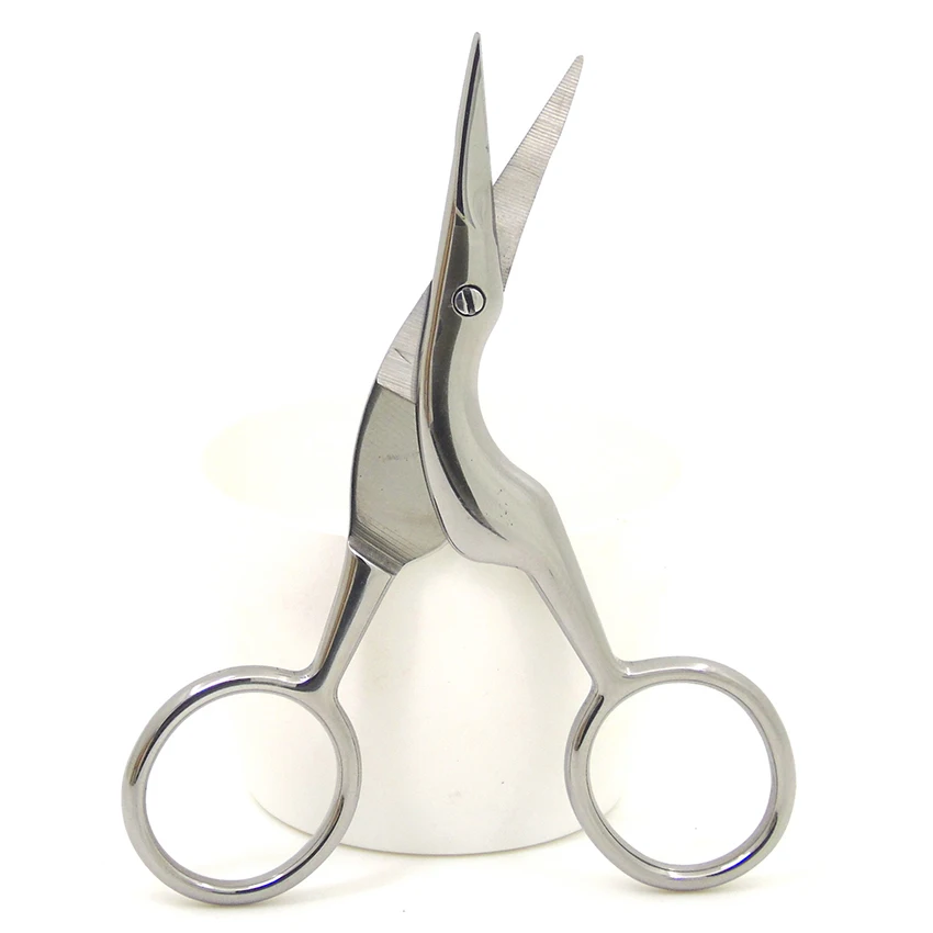 9.4cm Black Crane Stainless Steel Zigzag Scissors DIY Craft Scissors Sew Diamond Painting Scissors Sewing Machine Accessories 2