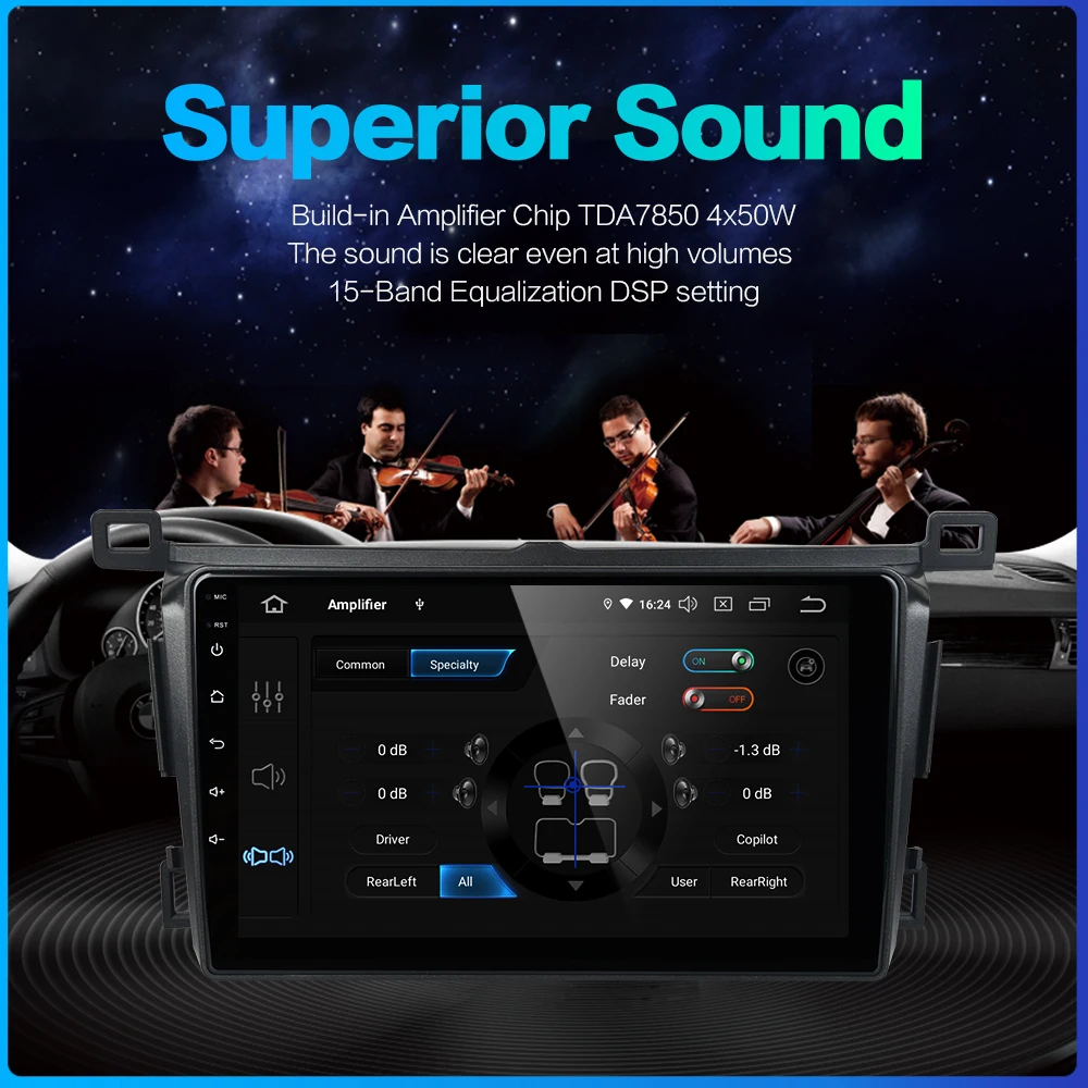 Flash Deal for Toyota RAV4 2014 2015 2016 2017 2018 Car 9" IPS Radio Player 1 Din Android 9.0 Head Unit TDA7850 Vehicle GPS Navigation DSP 4 Flash Deal for Toyota RAV4 2014 2015 2016 2017 2018 Car 9" IPS Radio Player 1 Din Android 9.0 Head Unit TDA7850 Vehicle GPS Navigation DSP 4