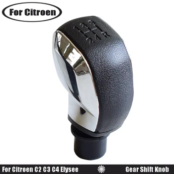 

Manual Gear Shift Knob Lever HandBall 5 Speed For Peugeot 106 206 306 406 207 307 407 308 2008 3008 For Citroen C2 C3 C4 Elysee
