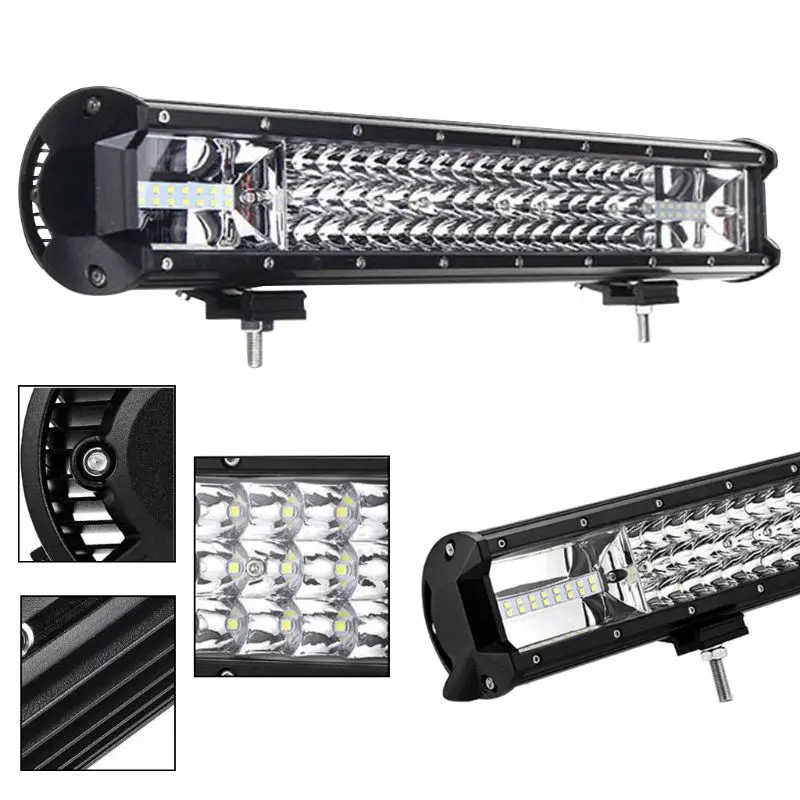20Inch 540W LED Work Light Bar Flood Spot Combo Offroad Driving Lamp Car Truck