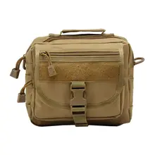 Тактическая сумка-мессенджер Molle, винтажная камуфляжная армейская сумка через плечо, нейлоновая сумка на одно плечо, военная сумка-слинг, Охотничья сумка