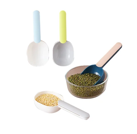 

2020 New Stylish Kitchen Measuring Spoon Thickened Baking Measure Cup Container Tool Long Clip Handle