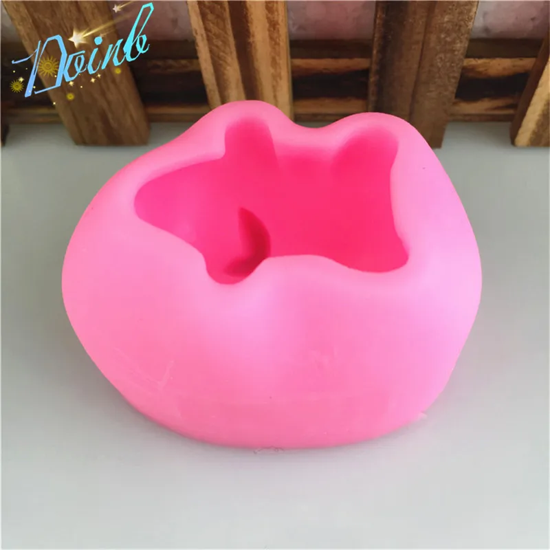 Doinb Pig shaped силиконовая Мягкая форма для сладостей для выпечки инструмент для украшения Конфеты Шоколад Мыло Плесень