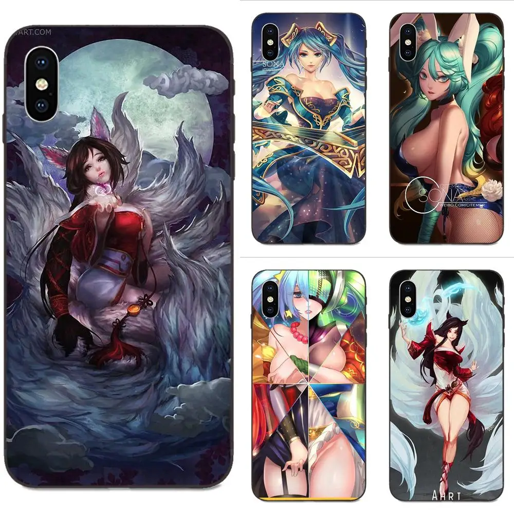 Чехол для Xiaomi Redmi Note 3 3S 4 4A 4X 5 5A 6 6A 7 7A K20 Plus Pro S2 Y2 Y3 Shen Sona League Of Legends|Бамперы| |