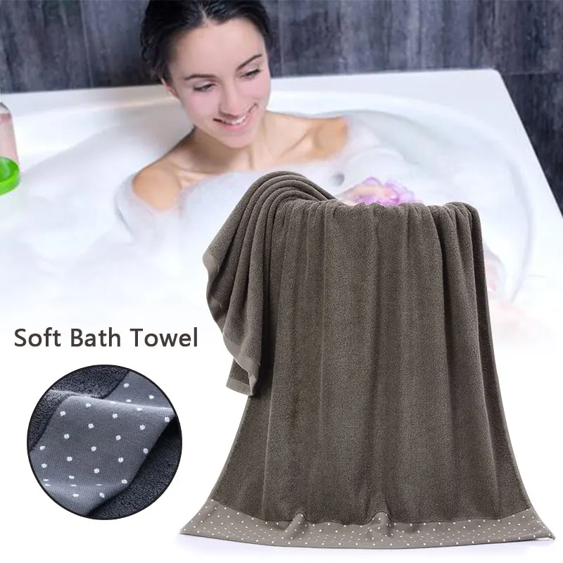 70X140 см хлопковое банное полотенце для душа, полотенце для сна, абсорбент полотенца, теплая принадлежность для дома, Хлопковое полотенце