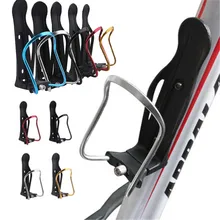 Porte-bouilloire Portable réglable en aluminium pour bouteille d'eau avec poignée de vélo pour le cyclisme de voyage avec bouton de réglage à vis fixe(China)