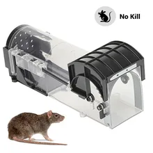 

Reusable Mouse Trap No Kill Rats Cage Mousetrap Smart Mouse Trap For Mice Catcher Automatic Rat Traps Pet Control Accessories