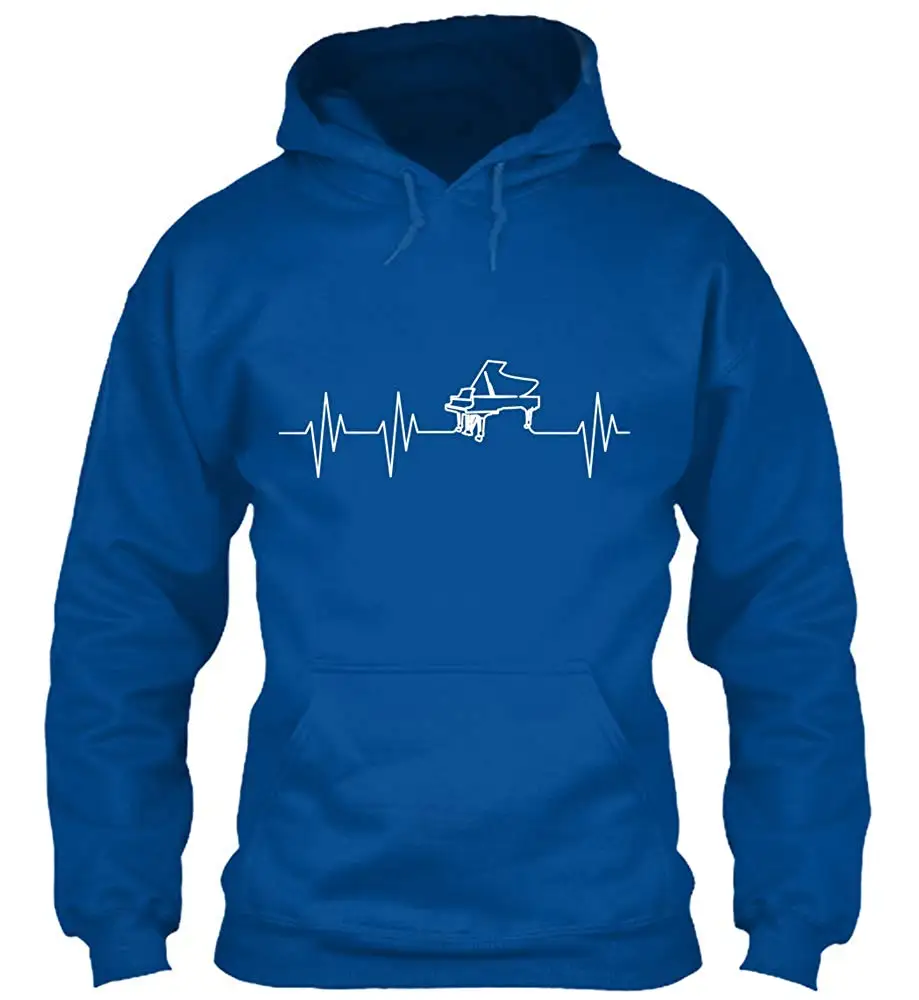Piano Heartbeat ltd. 4XL-Королевский свитшот-Gildan 8oz Тяжелая Смесь Толстовка |