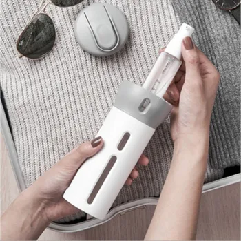 

4 in 1 Portable Travel Cosmetic Bottle 4-in-1 Refillable Container Empty Cosmetic Containers Atomizer Perfume Container