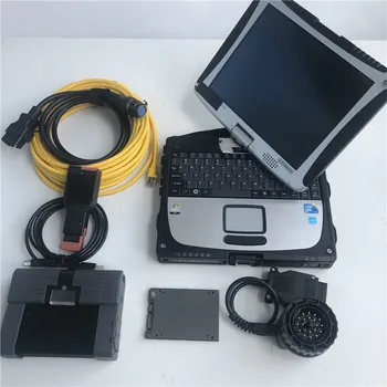 

for Bm-w Icom A2 B C with Software SSD 720GB Laptop ToughbookCf-19 Cf19 Diagnosis Ready Use B-m-w Diagnostic Programmer