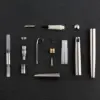 New Moonman Ti200 Metal matte Fountain Pen Titanium Alloy Ink Pen Iridium F tip 0.5mm Stationery Office School Supplies Gift 6