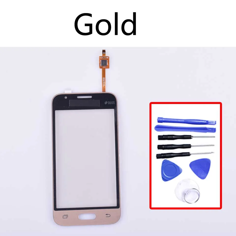 Gold-With tool 4," для Samsung Galaxy J1 mini J105 J105H J105F J105B J105M SM-J105F Сенсорный экран Сенсорная панель дигитайзер стеклянный сенсорный экран - Цвет: Gold-With tool