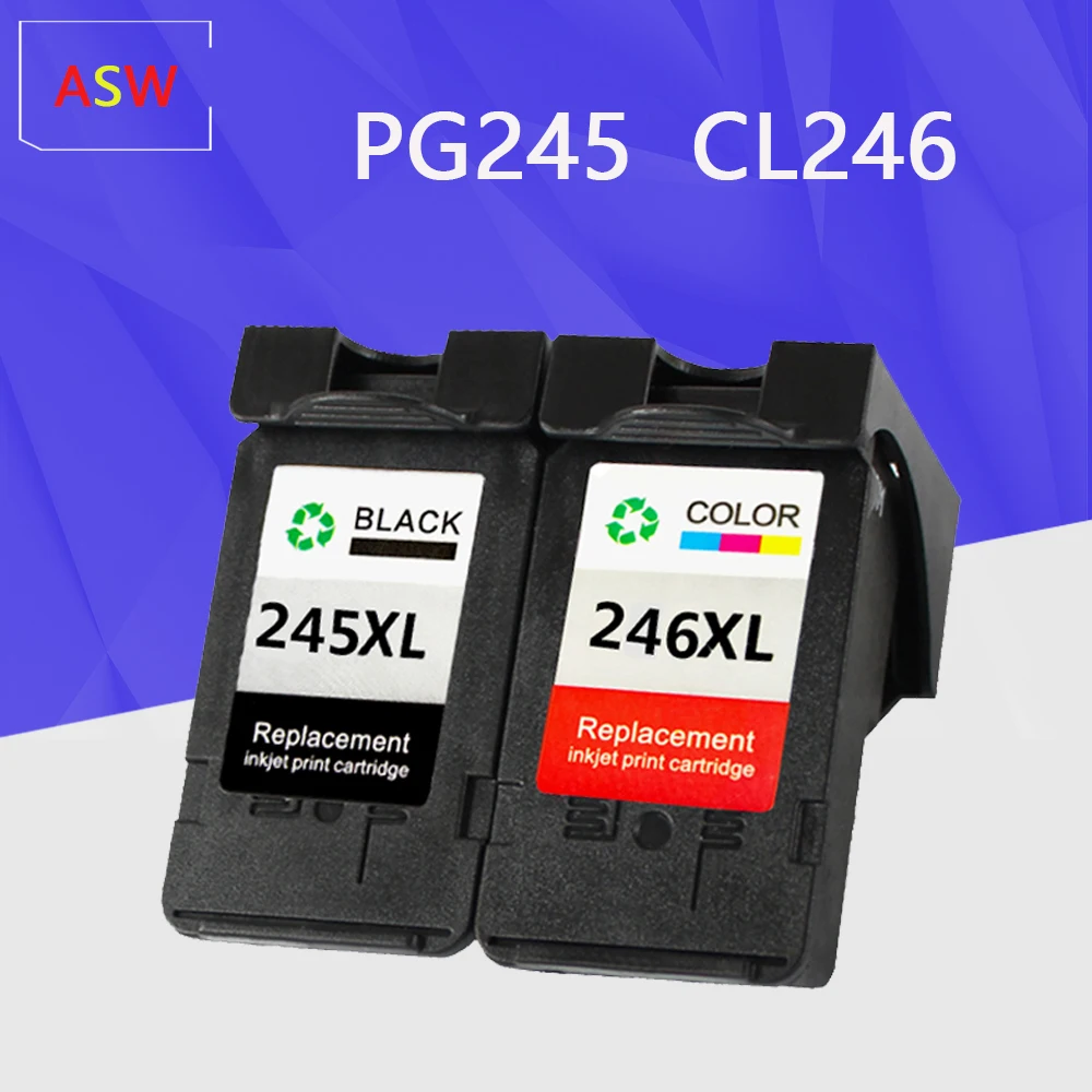 PG245 CL246 Замена чернильных картриджей для Canon PG 245 PG-245 CL 246 принтера Pixma iP2820 MX492 MG2924