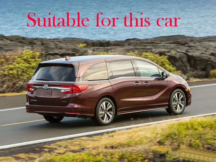 Для американской версии Honda Odyssey из нержавеющей стали, задний бампер, защитное стекло, подоконник, наружные стволы, декоративная пластина