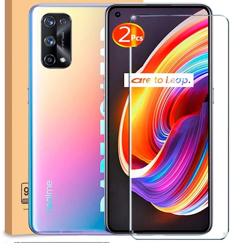 

For Oppo Realme X7 / X7 Pro Tempered Glass Screen Protector Ultra Thin Explosion-proof Protective Film Case