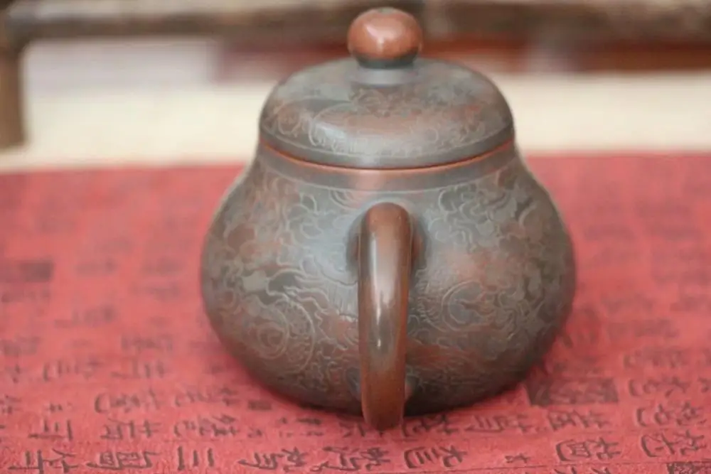 QIN ZHOU NI XING TAO Чайник из циньчжоуской глины*SI TING LONG