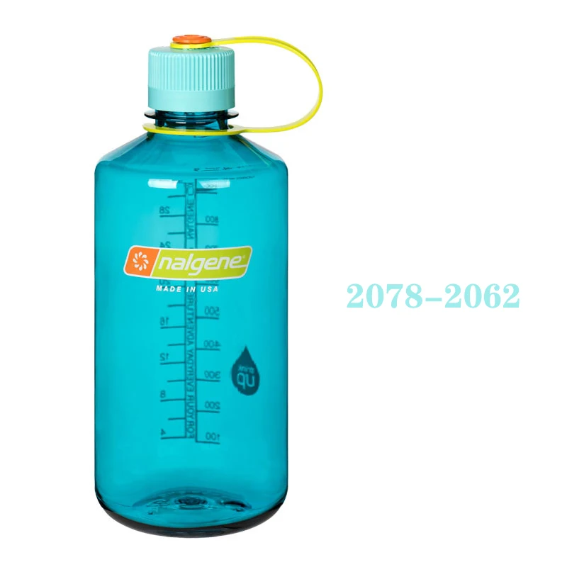 Nalgene, спортивная чашка для улицы, портативный пластиковый чайник, чашка с маленьким отверстием для рта, бутылка для фитнеса, велоспорта, кемпинга, путешествий 1000 мл - Цвет: 2078-2062