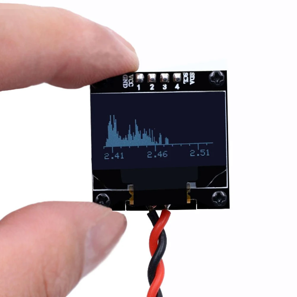 USB тестер интерфейса OLED дисплей РЧ стабильный 2,4G диапазон ручной анализатор RC Высокая чувствительность электронный портативный