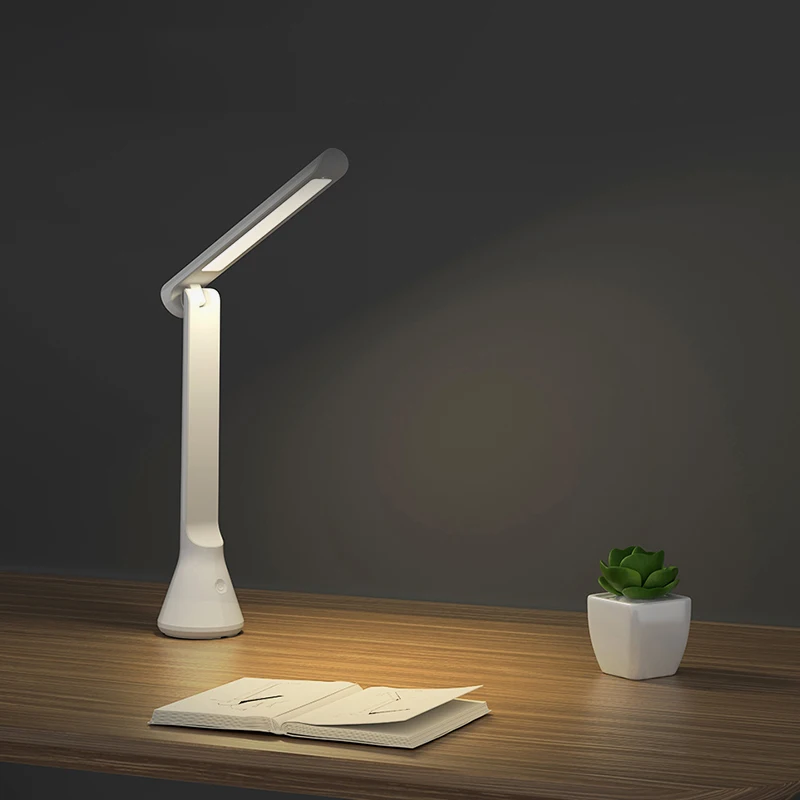 Складная USB Светодиодная лампа Xiaomi Mijia Yeelight настольная портативная маленькая