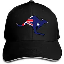 Австралийский флаг кенгуру классический унисекс Дальнобойщик шляпа бейсбольная Кепка