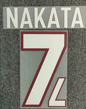 

2000 Japan NAKATA Nameset Customize Any Name Number Printing Iron on Transfer Badge