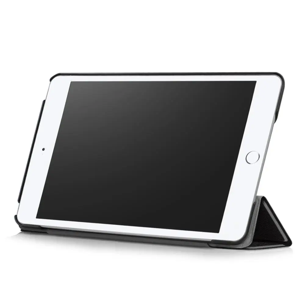 Ультратонкий планшет Coque для iPad mini 4 5 чехол из искусственной кожи смарт-чехол для iPad mini 4 mini 5 Чехол Флип-подставка чехол