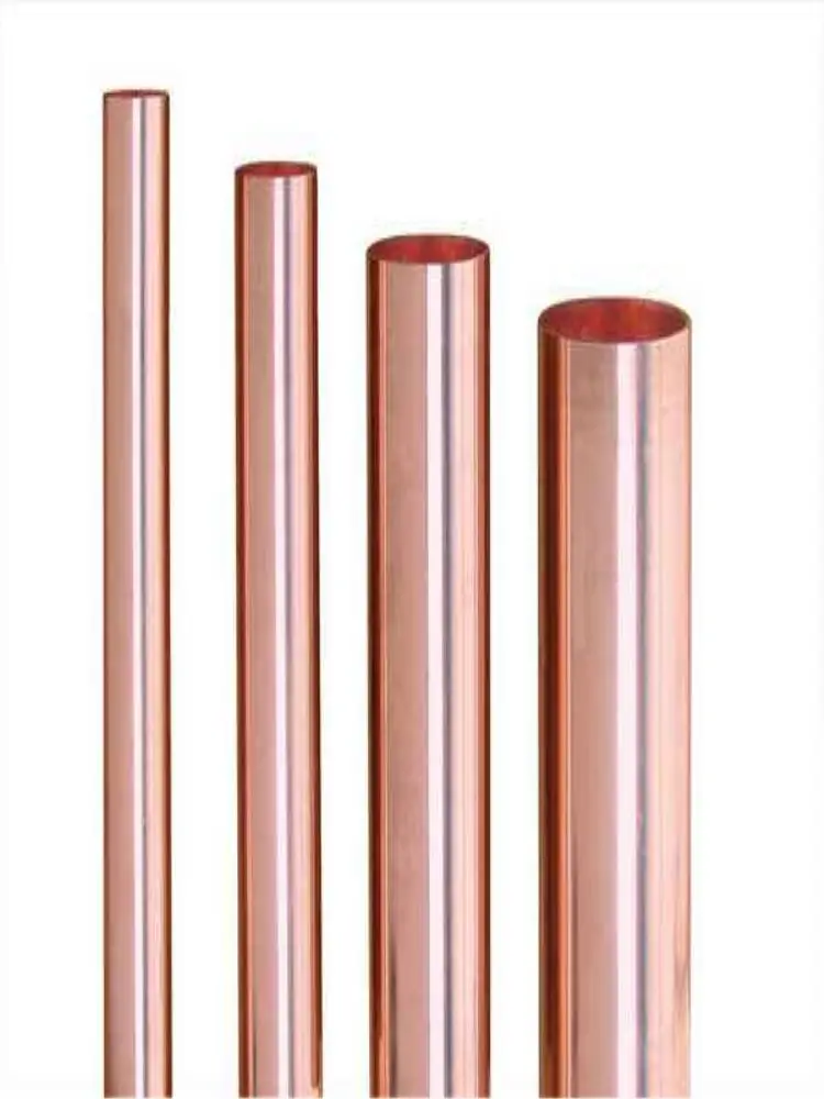 Fly-Fiber Pure Copper Cu Round Tube 4PCS 500mm/19.7inch Hollow Copper Pipe Tube Wall Thickness 1mm,Out Diameter 3mm 
