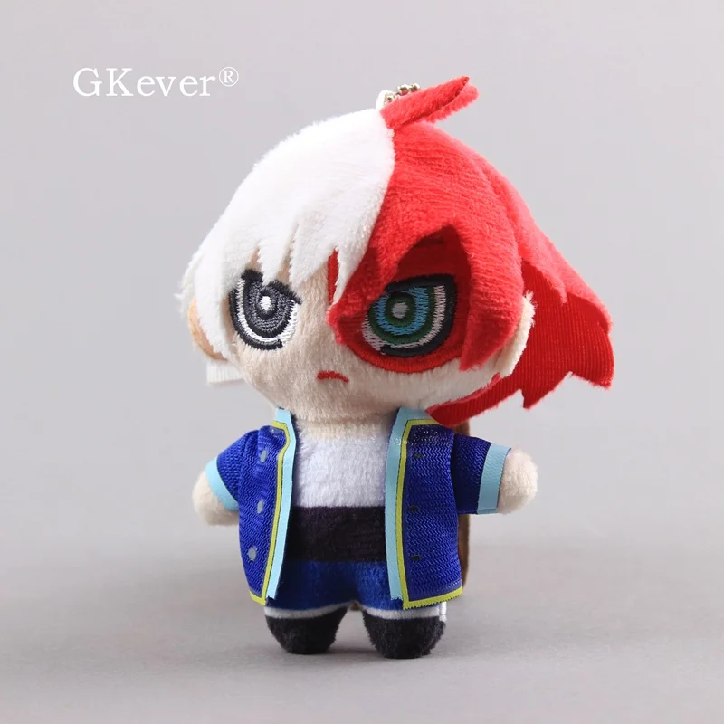 Аниме Мой герой Academy Mascot плюшевый брелок-подвеска Todoroki Shoto мини мягкие куклы " 10 см