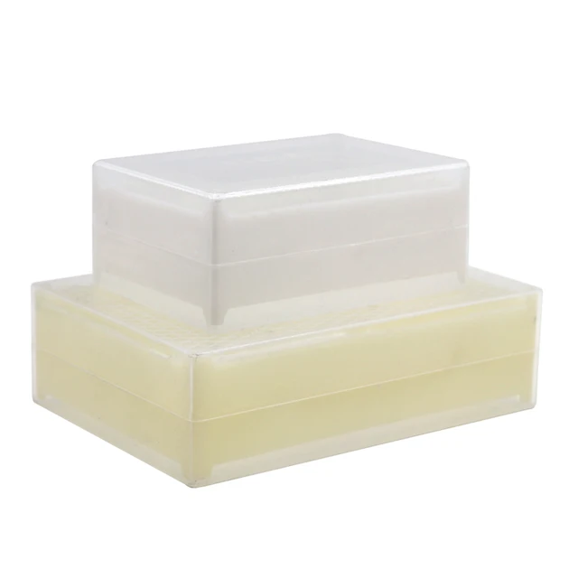 1 Pc -K Méhészeti Szerszámok 500 G Kazetta Átlátszó Fészek Méh Mézes Doboz Műanyag Levehető És Egészségügyi