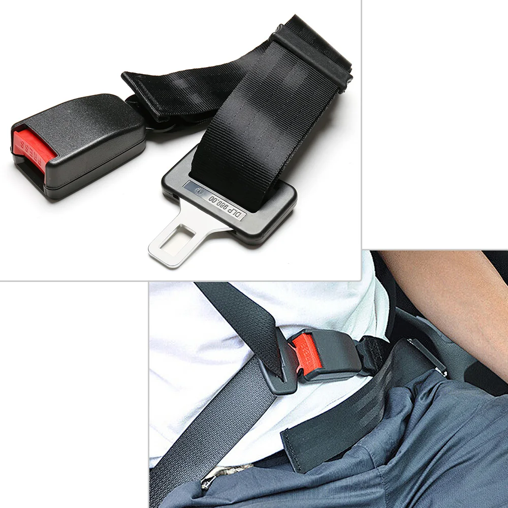 

Universal 36cm Car Safety Seat Isofix/latch Soft Interface Connecting Belt Fixing Band Car Safety Belt Extender Seat Belt