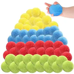 Bolas de agua de algodón reutilizables para actividades al aire libre, trampolín de bolas de agua para salpicaduras, accesorios para fiestas, 60 uds.
