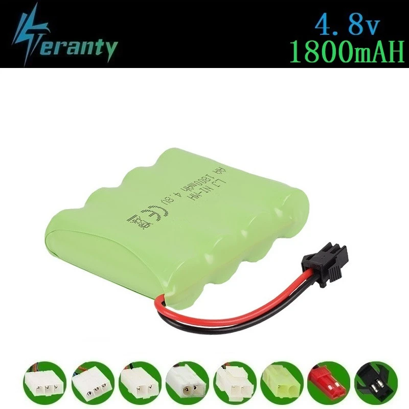 

( M Model ) 4.8v 1800mah NiMH Battery For Rc toys Cars Tanks Robots Boats Guns 4.8v Rechargeable Battery AA Battery Pack 1Pcs