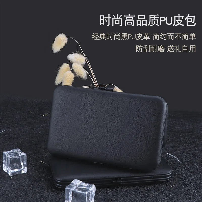 Xiaomi 7/10/12/16/18PCS Manicure Pedicure Nail Clippers Set Classic Black Color Nail Scissors Grooming Kit Cutter Tools